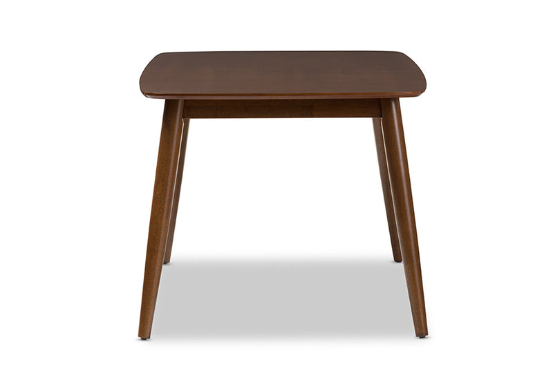 Elara "Oak" Medium Brown Finishing Wood Dining Table Baxton