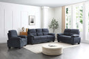 Summerton 59in Loveseat, Blue
