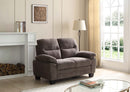 Summerton 59in Loveseat, Mocha Brown