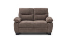 Summerton 59in Loveseat, Mocha Brown