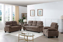 Summerton 59in Loveseat, Mocha Brown