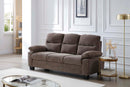 Summerton 78in Sofa, Mocha Brown