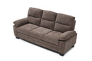 Summerton 78in Sofa, Mocha Brown