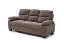 Summerton 78in Sofa, Mocha Brown