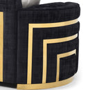Soledad 75in Loveseat, Black