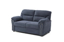 Hamilton 60in Loveseat, Blue