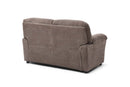 Hamilton 60in Loveseat, Taupe Brown