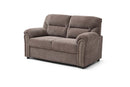 Hamilton 60in Loveseat, Taupe Brown