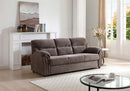 Hamilton 82in Sofa, Taupe Brown