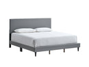 Baron Full Bed, Light Gray