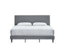 Baron Full Bed, Light Gray