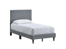 Baron Twin Bed, Light Gray