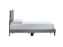 Baron Twin Bed, Light Gray
