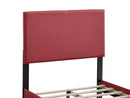 Baron Twin Bed, Red