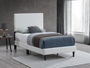 Baron Twin Bed, White