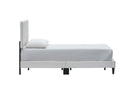 Baron Twin Bed, White