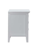 Hammond 3-Drawers Nightstand, Gray