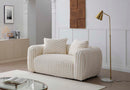 Cancun 70in Loveseat, White