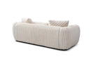 Cancun 94in Sofa, White