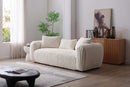 Cancun 94in Sofa, White