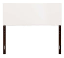 Nova King Headboard, White