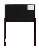 Nova Twin Headboard, White