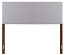 Nova Queen Headboard, Light Gray