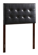 Supernova Twin Headboard, Black