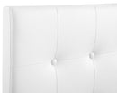 Super Nova Twin Headboard, White