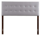 Super Nova King Headboard, Light Gray