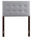 Super Nova Twin Headboard, Light Gray