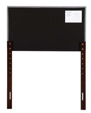 Super Nova Twin Headboard, Light Gray