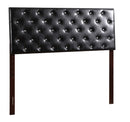 Super Nova King Tufted Headboard, Black