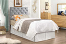 Super Nova Twin G0133-FHB Headboard, Light Gray
