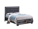 Liverpool Queen Box Spring Bed, Black