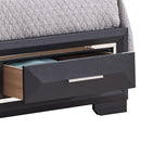 Liverpool Queen Box Spring Bed, Black