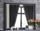 Liverpool 36"L x 46"H Mirror, Black
