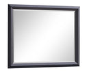 Liverpool 36"L x 46"H Mirror, Black