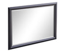 Liverpool 36"L x 46"H Mirror, Black