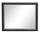 Liverpool 36"L x 46"H Mirror, Black