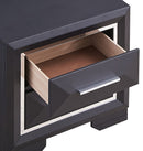 Liverpool 2-Drawers Nightstand, Black
