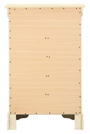 LouisPhillipe 5-Drawers Chest, Beige