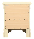 LouisPhillipe 2-Drawers Nightstand, Beige