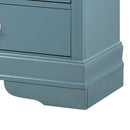 LouisPhillipe 6-Drawers Dresser, Teal