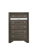 Madrid 6-Drawers Chest, Gray