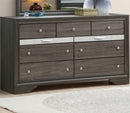 Madrid 9-Drawers Dresser, Gray
