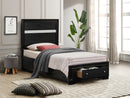 Madrid Twin Storage Bed, Espresso