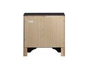Madrid 3-Drawers Nightstand, Espresso