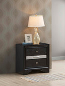 Madrid 3-Drawers Nightstand, Espresso