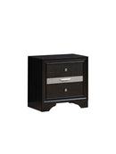 Madrid 3-Drawers Nightstand, Espresso